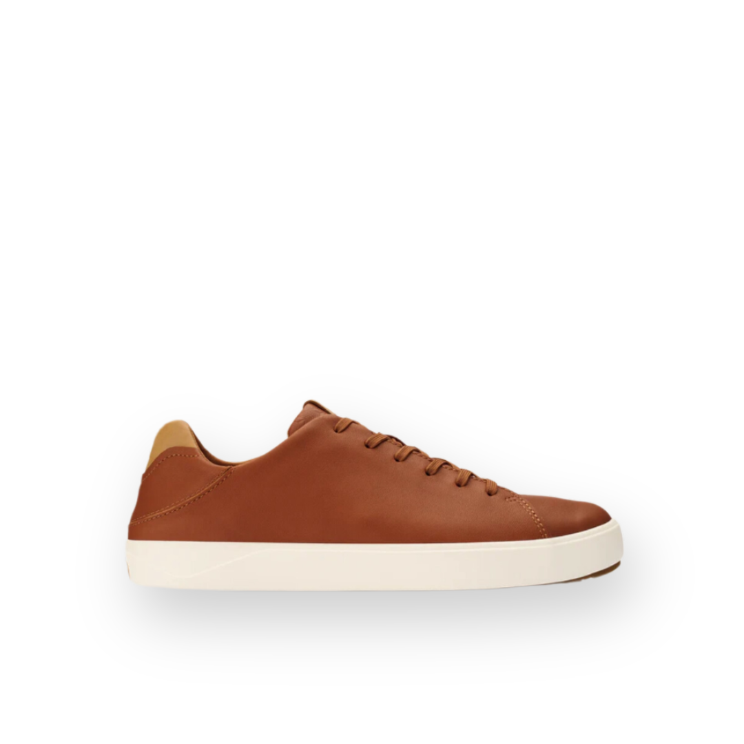 OLUKAI - LAE'AHI LI'ILI SNEAKER IN KUKUI BROWN LEATHER