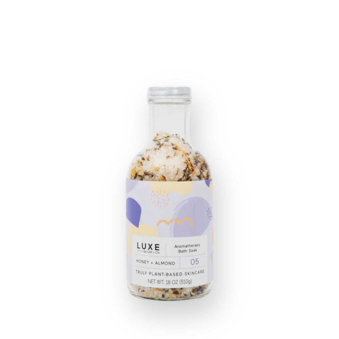 LUXE BY CAIT & CO - BATH SOAK IN HONEY + ALMOND