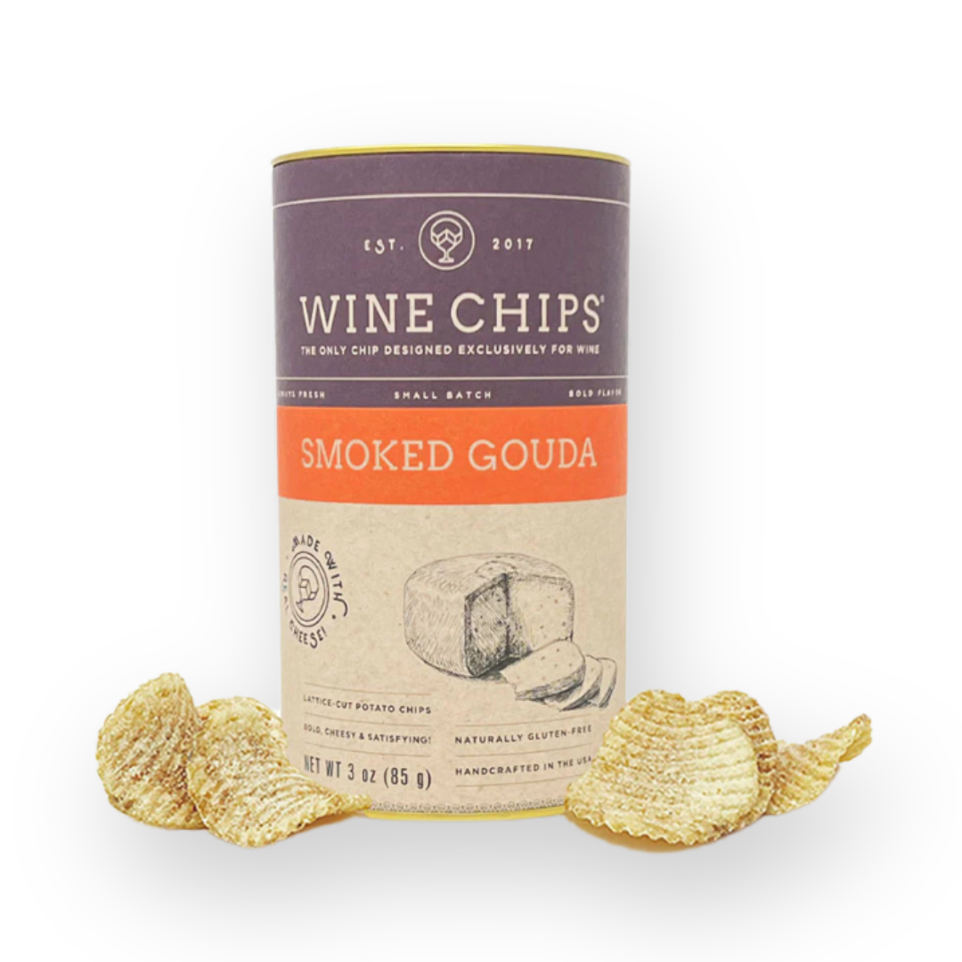 WINE CHIPS - WINE CHIPS IN SMOKED GOUDA