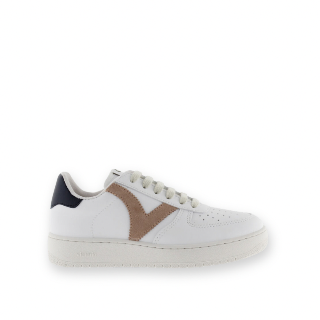 VICTORIA - MADRID SNEAKER 1258201 IN CUARZO LEATHER