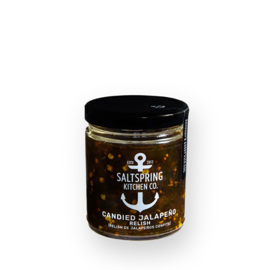 SALT SPRING KITCHEN - CANDIED JALAPENOS RELISH - 270ML