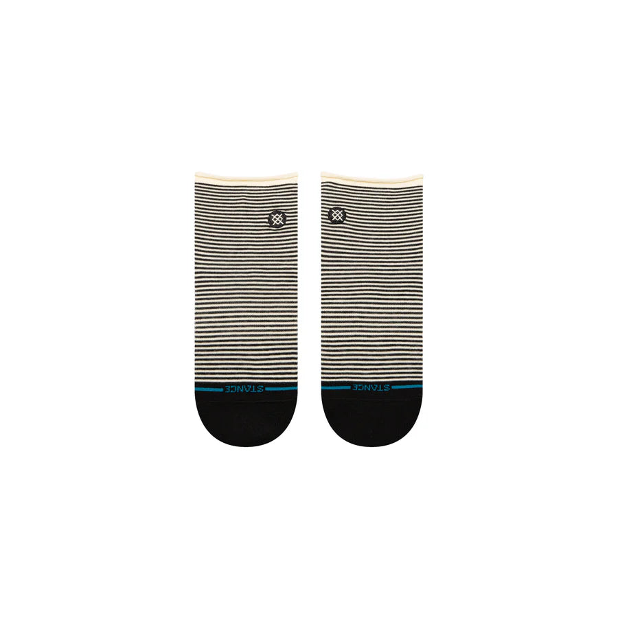 STANCE - SKELTER QUARTER SOCK IN BLACK