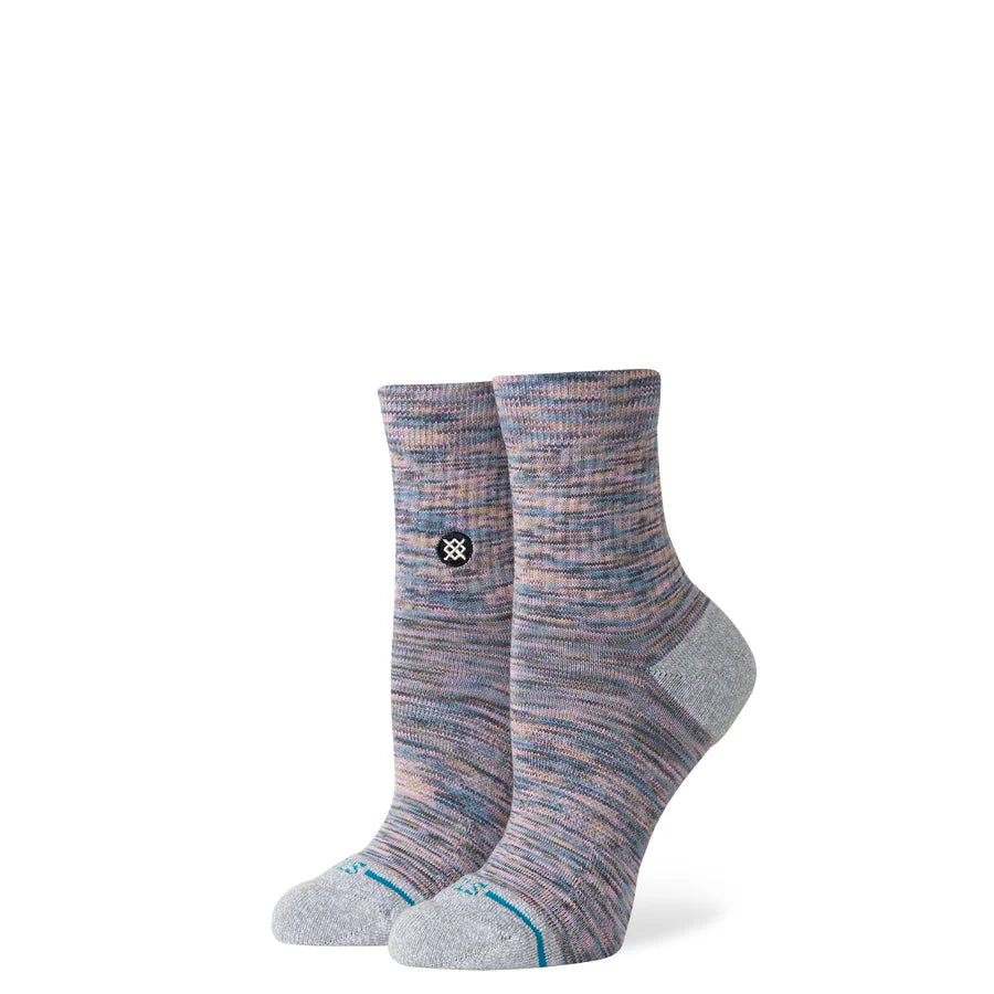 STANCE - W BLENDED QUARTER SOCK IN LILAC ICE