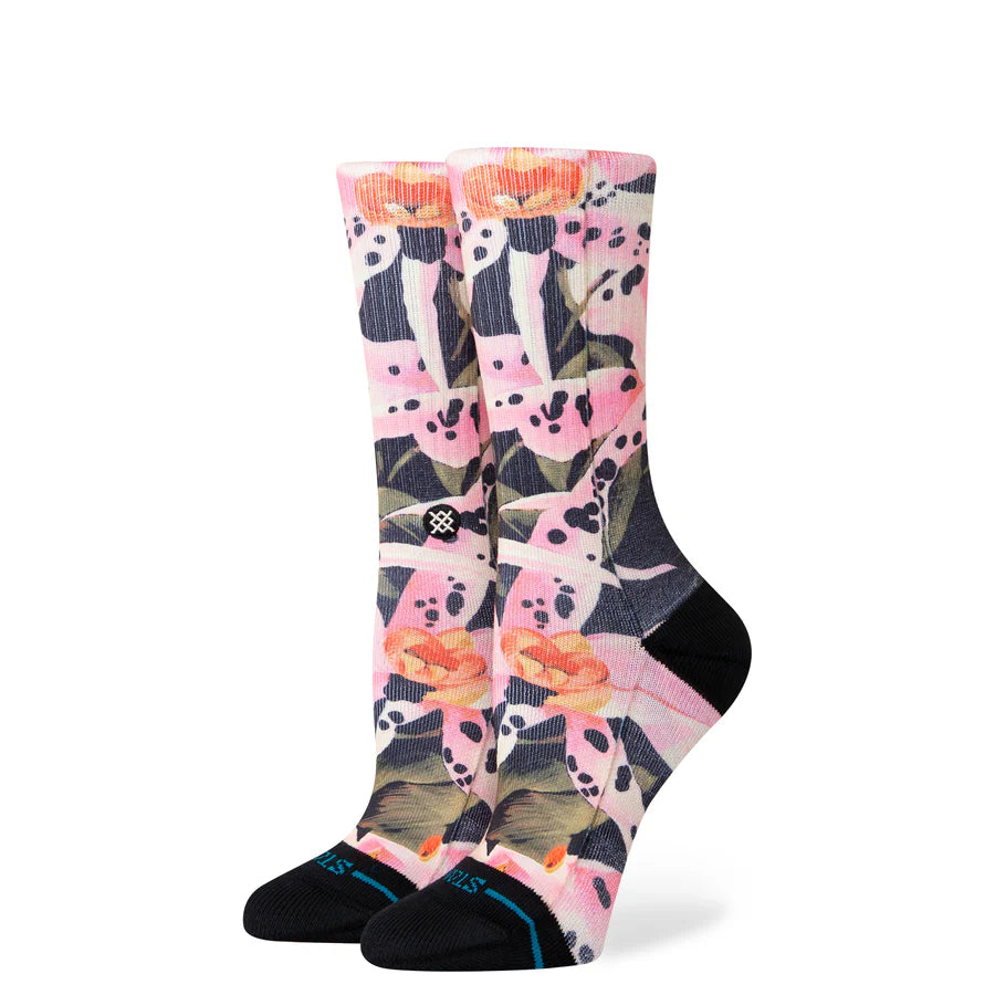 STANCE - ENCYCLIA CREW SOCK IN BLACK