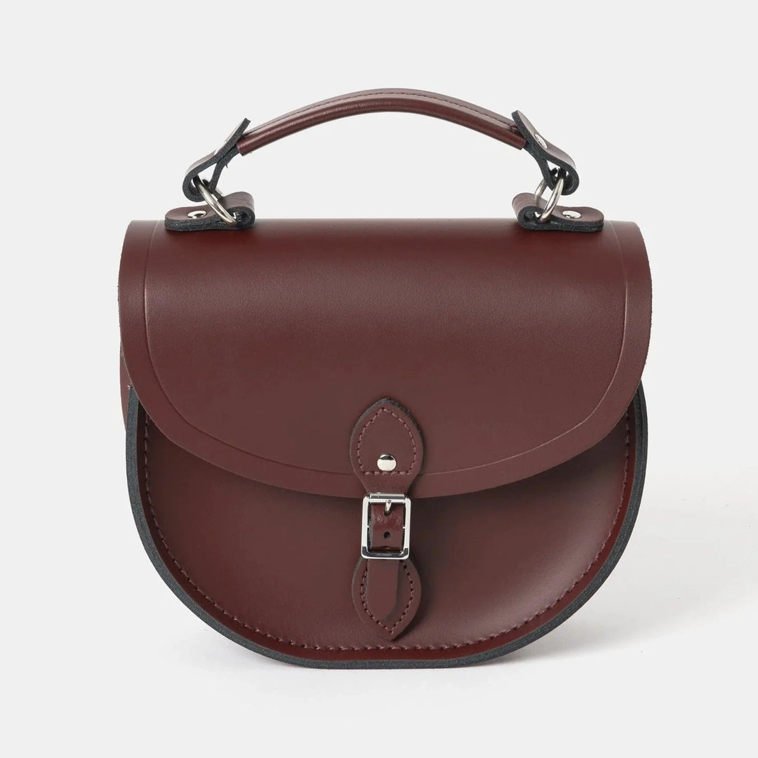 CAMBRIDGE SATCHEL - THE ISLA BAG IN OXBLOOD LEATHER