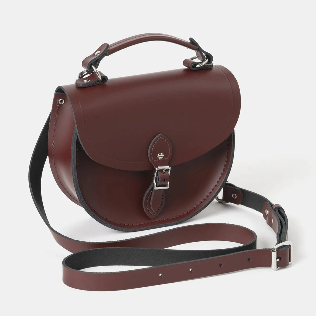 CAMBRIDGE SATCHEL - THE ISLA BAG IN OXBLOOD LEATHER