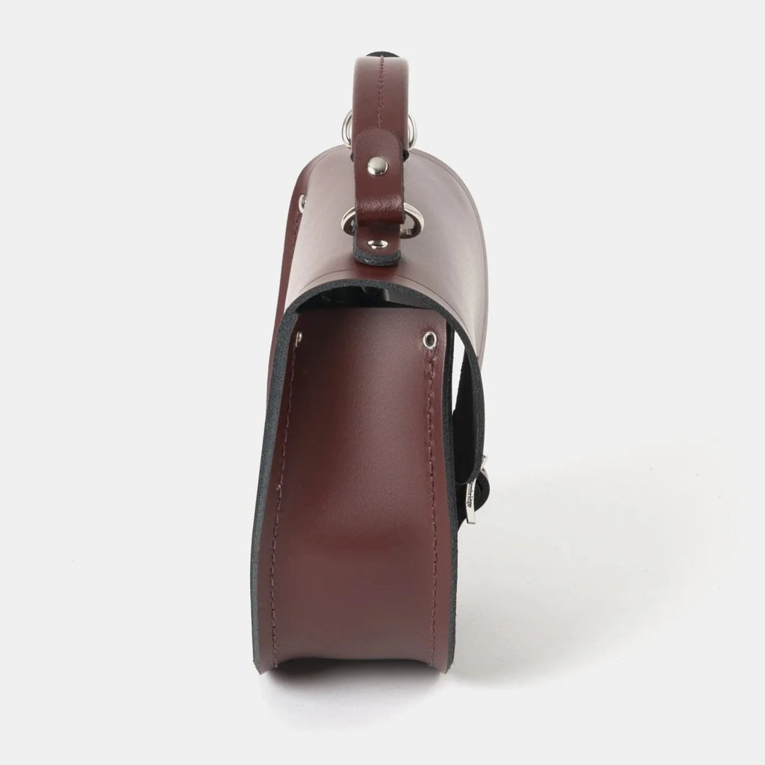 CAMBRIDGE SATCHEL - THE ISLA BAG IN OXBLOOD LEATHER