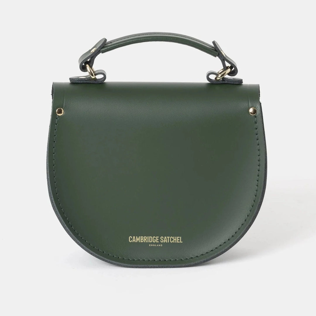 CAMBRIDGE SATCHEL - THE ISLA BAG IN RACING GREEN LEATHER