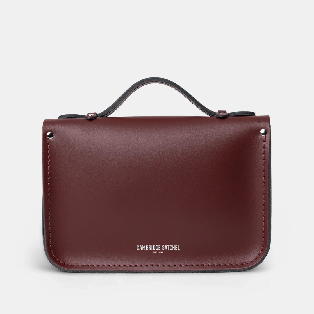 CAMBRIDGE SATCHEL - THE MINI BAG IN OXBLOOD LEATHER