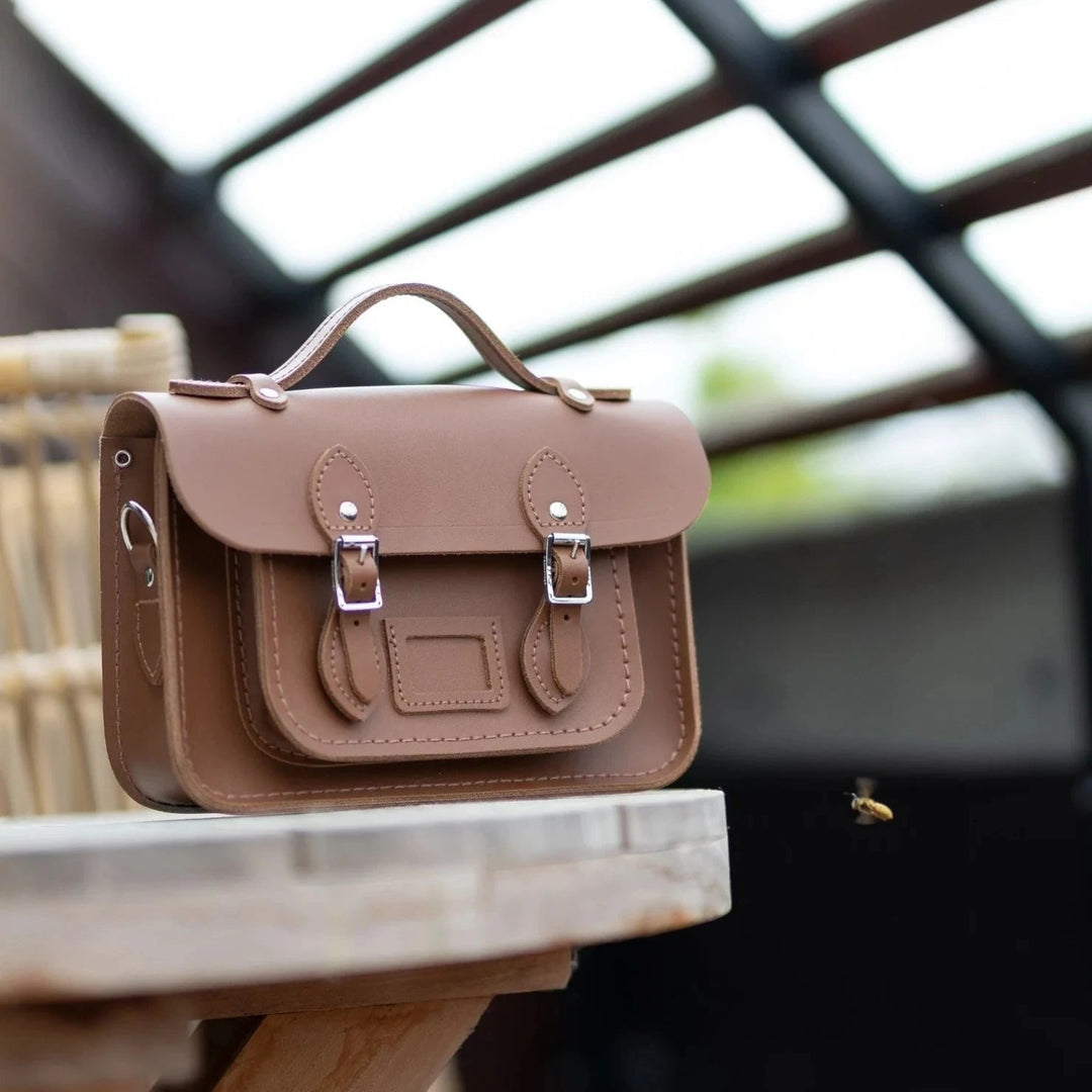 CAMBRIDGE SATCHEL - THE MINI BAG IN VINTAGE LEATHER