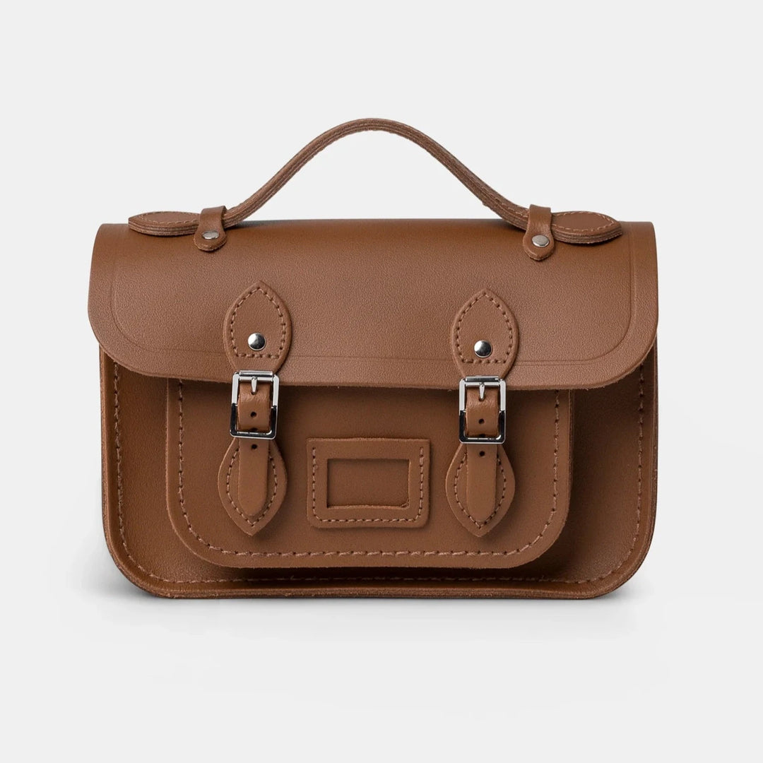 CAMBRIDGE SATCHEL - THE MINI BAG IN VINTAGE LEATHER