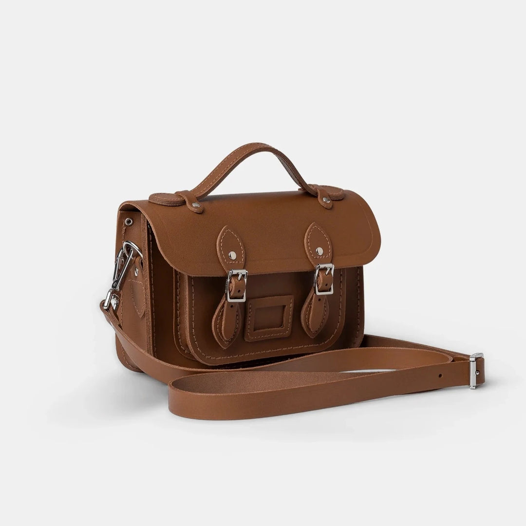 CAMBRIDGE SATCHEL - THE MINI BAG IN VINTAGE LEATHER