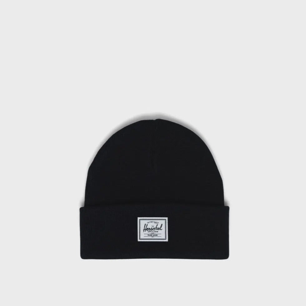 HERSCHEL - ELMER KIDS BEANIE IN BLACK