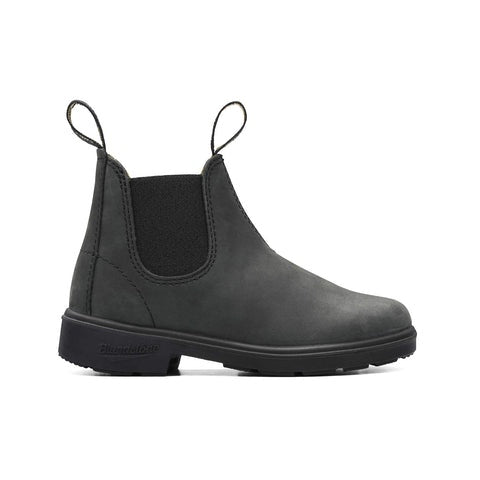 BLUNDSTONES 1325 KIDS IN RUSTIC BLACK the Urban Shoe Myth