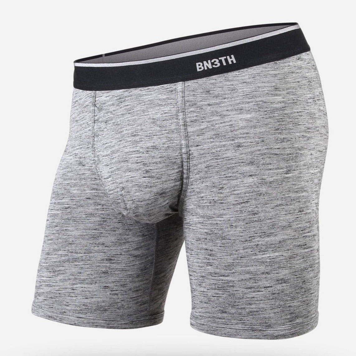 BN3TH - CLASSIC BOXER BRIEF SOLID IN CHARCOAL HEATHER - the Urban