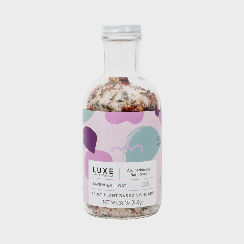 LUXE BY CAIT & CO - BATH SOAK IN LAVENDER + OAT