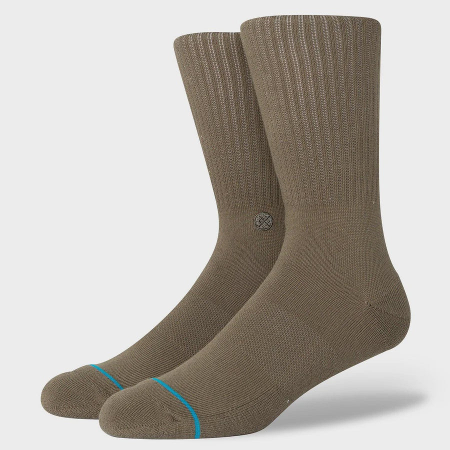 STANCE - ICON CREW SOCK IN GREEN