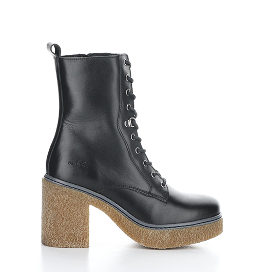 BOS CO PANDA BOOT IN BLACK LEATHER the Urban Shoe Myth