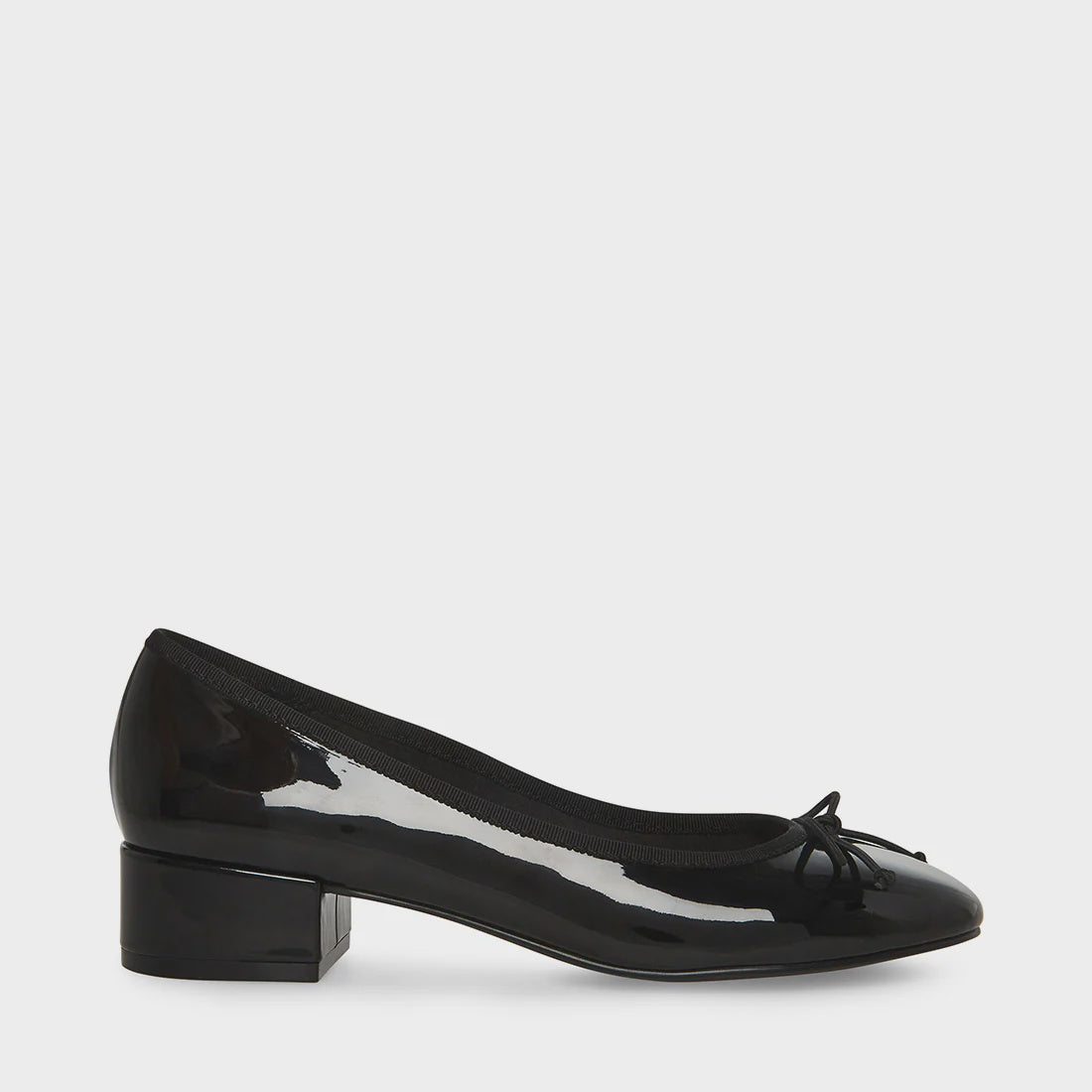 STEVE MADDEN - CHERISH PUMP IN BLACK PATENT SYNTHETIC LEATHER - the ...