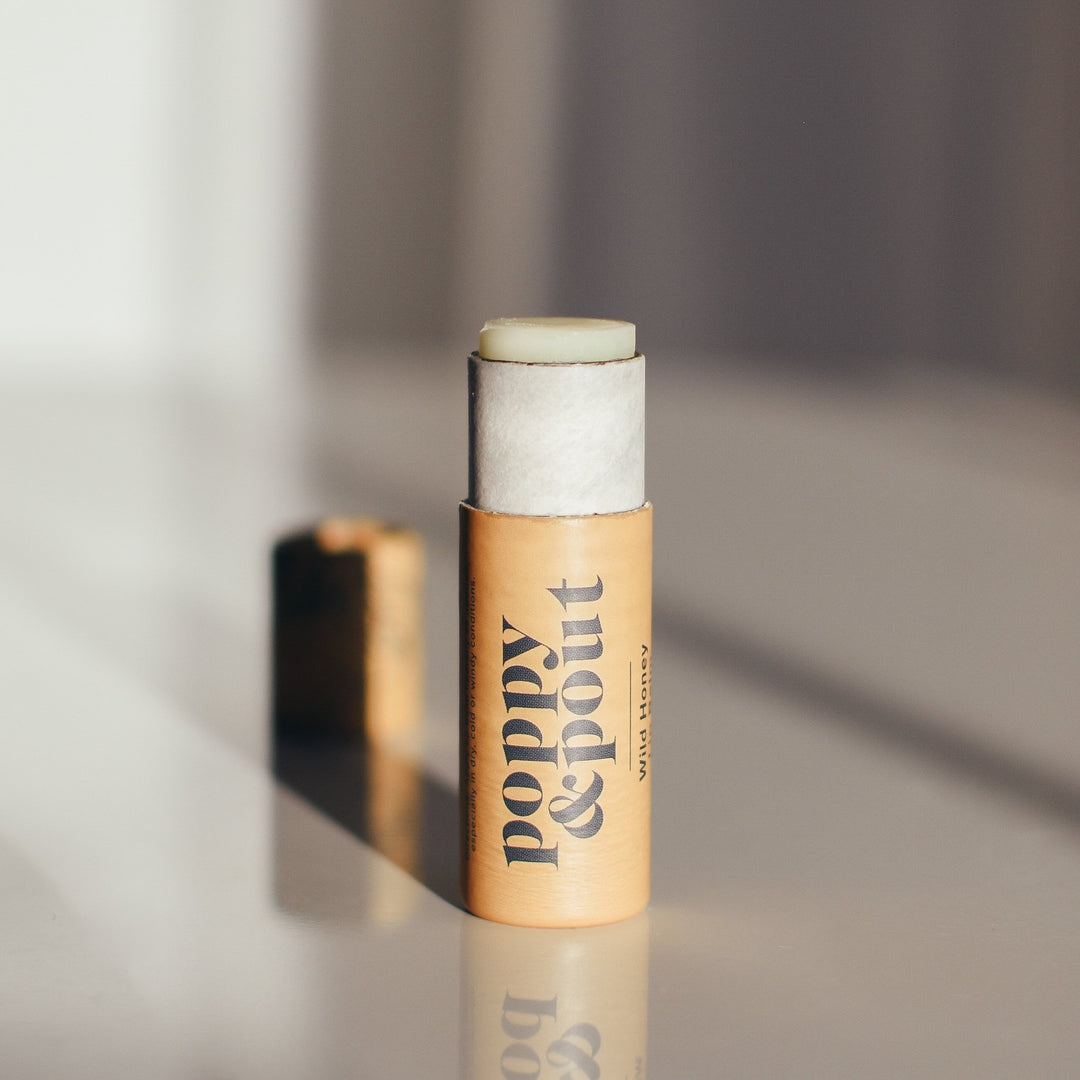 POPPY & POUT - LIP BALM IN WILD HONEY