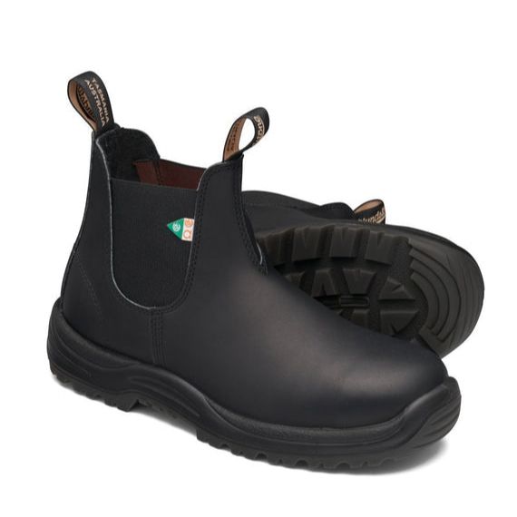 BLUNDSTONE 163 WORK SAFETY BOOT IN BLACK