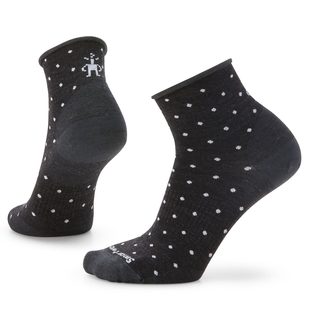 SMARTWOOL - EVERYDAY CLASSIC DOT ANKLE IN CHARCOAL