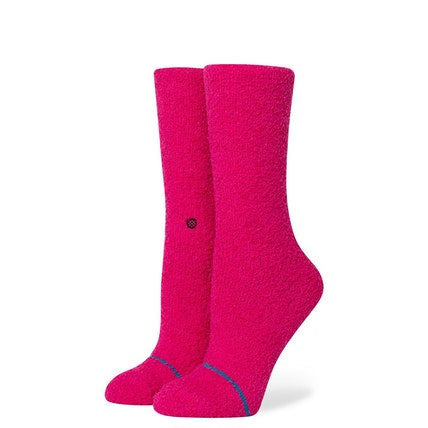 STANCE - W WARM FUZZIES CREW IN PINK